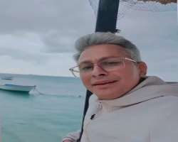 He is a travel enthusiast and often shares photographs with beautiful background He is a travel enthusiast and often shares photographs with beautiful background.